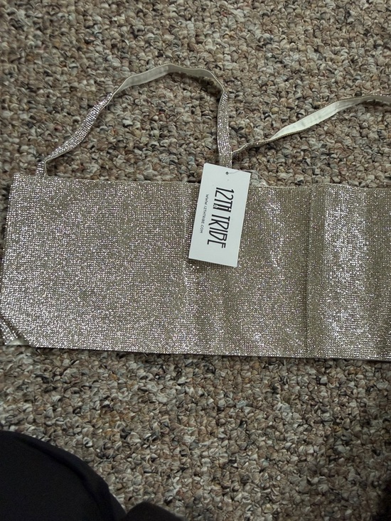 12th Tribe Tops - 12th Tribe Champagne Metallic Tube Top